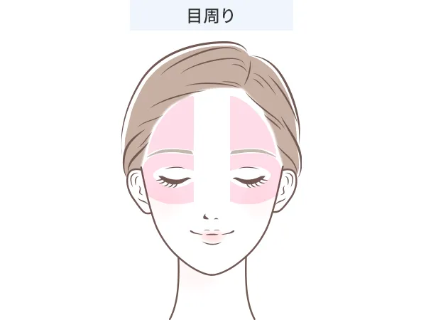 ハイフ（目周り）